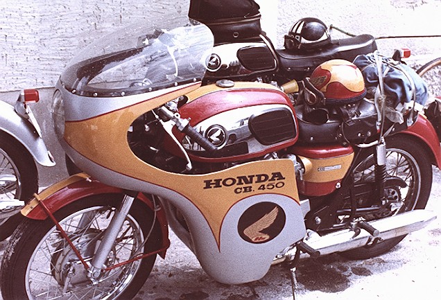 Honda CB450 von Ruedi Metzler
