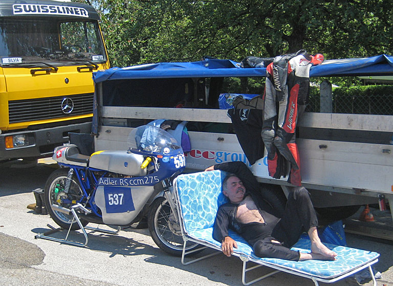 537: Dominik Birrer, Adler RS 250, 1969