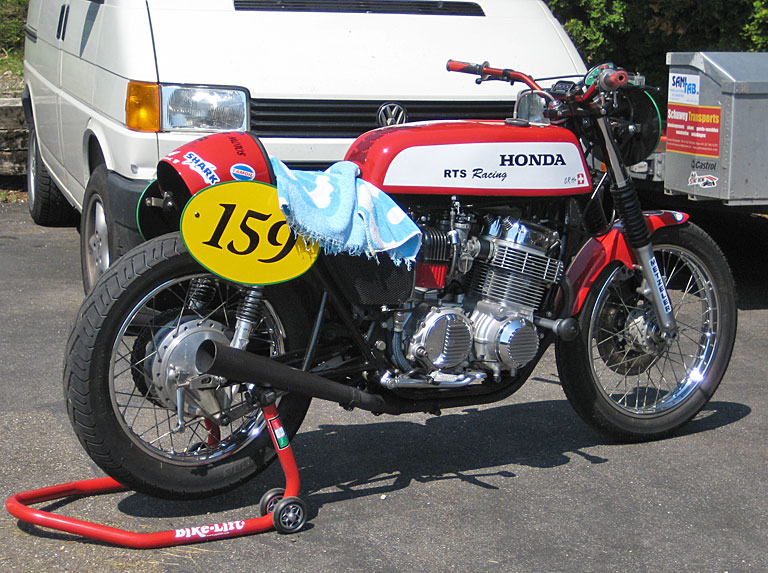 Bruno Morisod, Honda 750