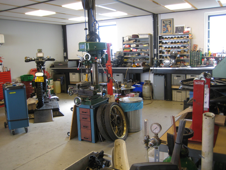 motogadgets' workshop