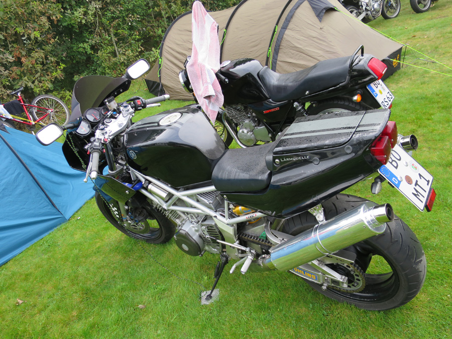 Yamaha TRX and Honda XBR