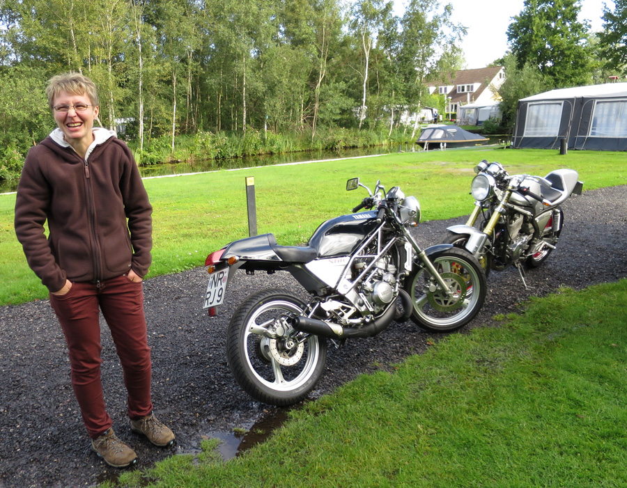 Maria with her SDR 200