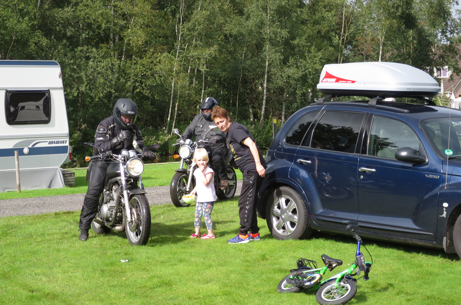 Life on the camping site