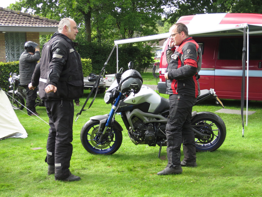 Henk, Koos and MT-09