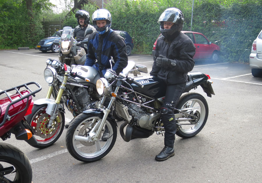 Ready for Saturday's ride-out