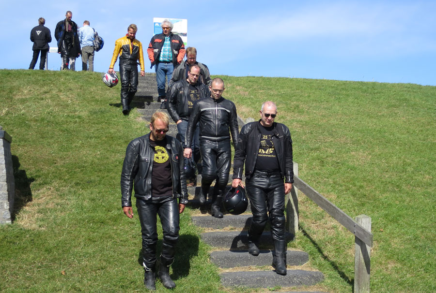 Our group at the "Waddenzeedijk Friese Kust"