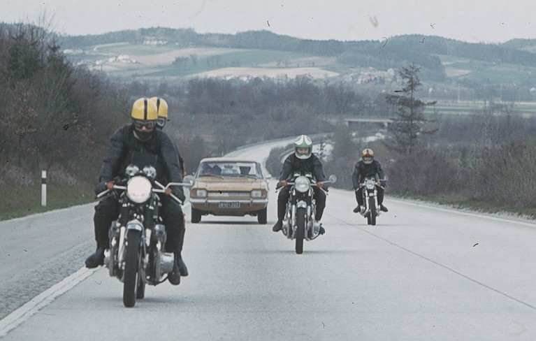 Honda CB750, Honda CB500 und Suzuki T250