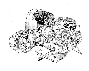 Boxermotor der /5er-Reihe